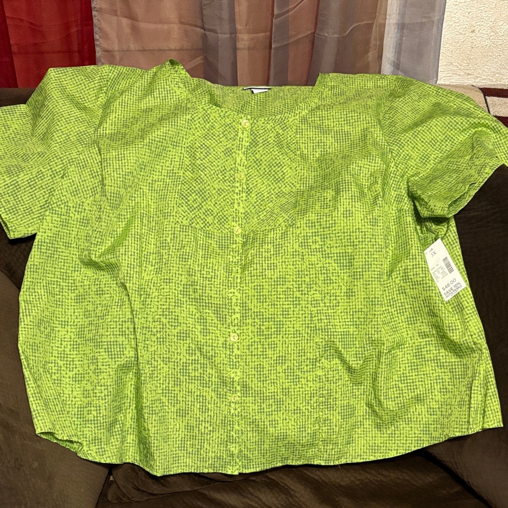Catherines Green Blouse